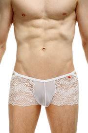 Boxer Baden Lace White