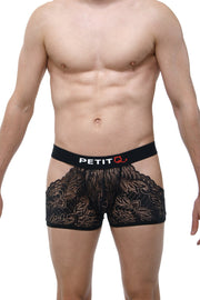 Boxer Dentelle Trévoux Black