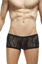 Boxer Plouhac Lace Black