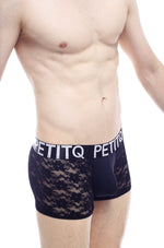 Boxer Lace Percey Black