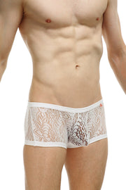 Boxer Plouhac Lace White