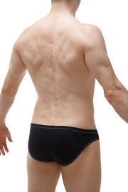 Brief Bicolore Modal Black & Yellow