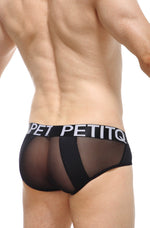 Brief Herm Satin Black