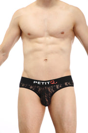 Jockstring Brioux Encaje Negro