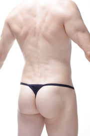 G-String Clip Satin Black