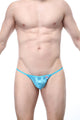 G-String Herat Satin Turquoise