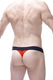 Tanga Aubiat Encaje Rojo