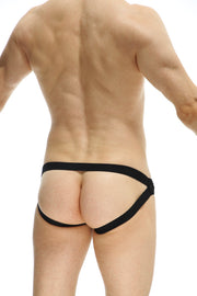 Jockstrap Frotey Net Black