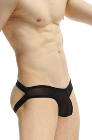 Jockstrap Frotey Net Black