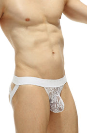 Jockstrap Luscan Lace White