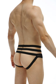 Jockstrap Bassan Net Black