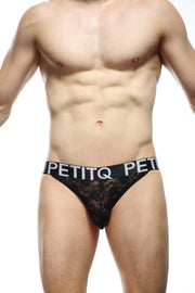 Jockstring Lace Black