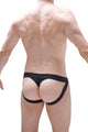 Jockstring Open Cockring Black