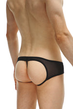 JockThong Net Black