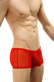 Boxer Open Mesh Red