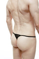 G-string Crotchless Lace Black