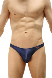 Thong Chill Satin Navy