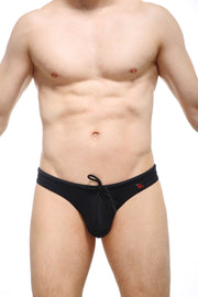 Swim Thong Recycled Black