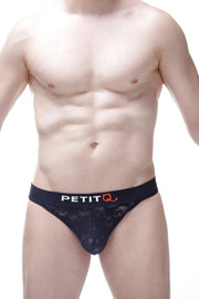 Tanga Maulay Encaje Negro