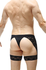 Thong Maiserey Lace Black