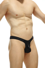 Thong Tower Satin Black