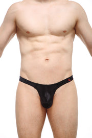 Thong Tower Satin Black