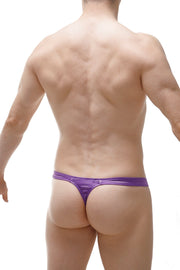 Thong Tower Satin Purple